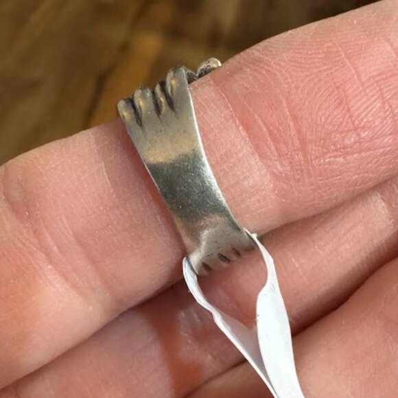 Or Paz Silver Floral Ring with Yellow and Blue Stones - Picture 3 of 8